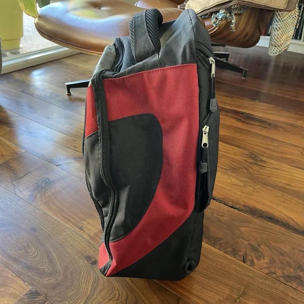 Vintage Starter Backpack 90's Red & Black School Gym Sports Bag